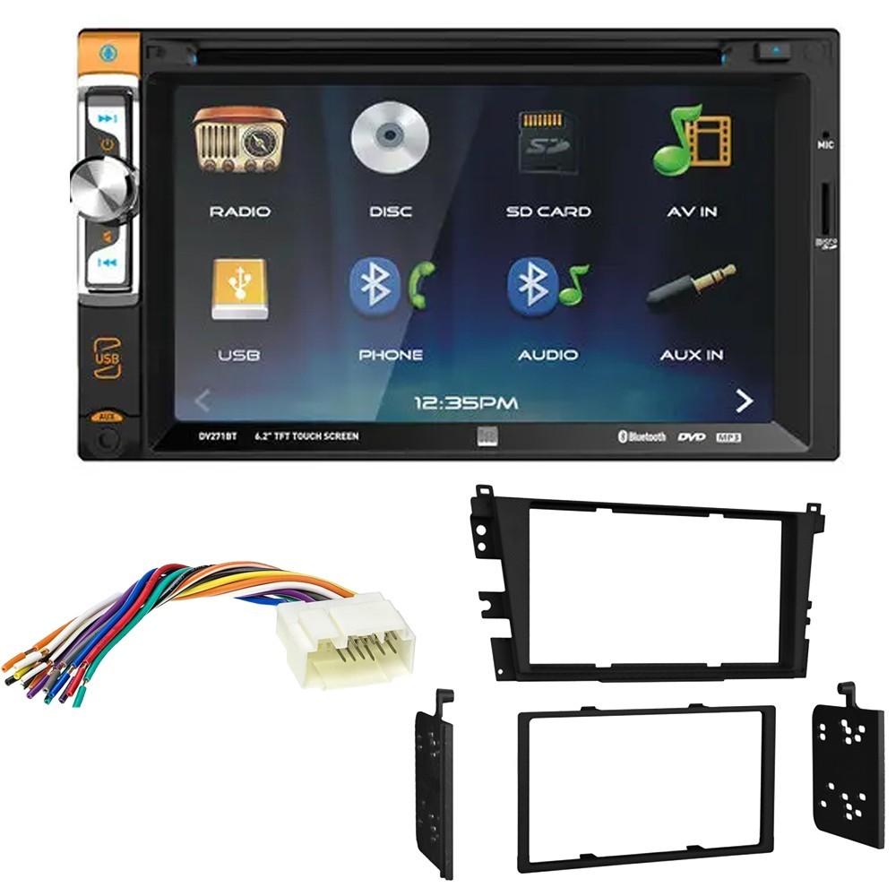 DV271BT 6.2″ CD/DVD Bluetooth AM/FM Radio Car Stereo For Acura TL 1999-2003