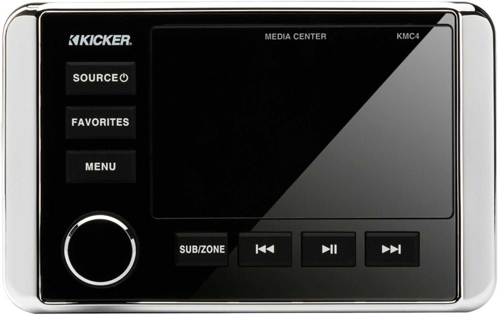 KICKER 46KMC4 MARINE BOAT DIGITAL MEDIA STEREO RECEIVER USB/BLUETOOTH/DUAL ZONE