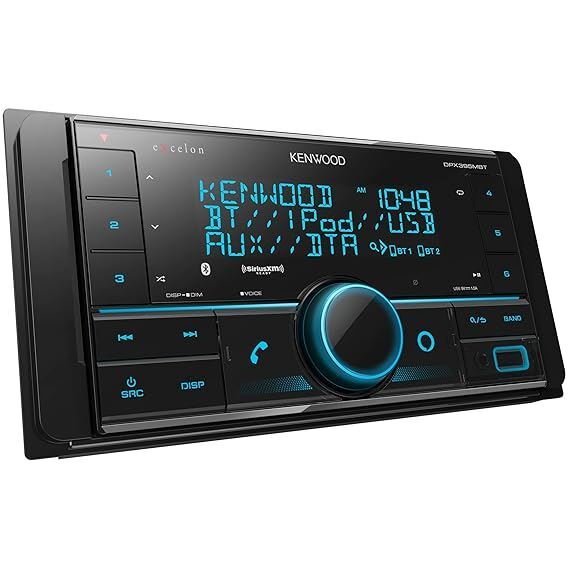Kenwood DPX395MBT Digital Media Receiver (No CD) Dual DIN 3 Line Display Radio
