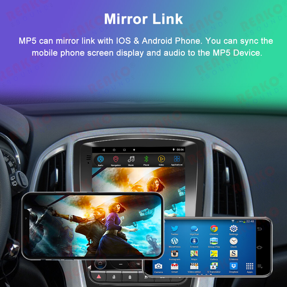 2+64G 9.7inch Android 12 Car Radio Stereo Carplay For Buick EXCELLE Verano 09-14