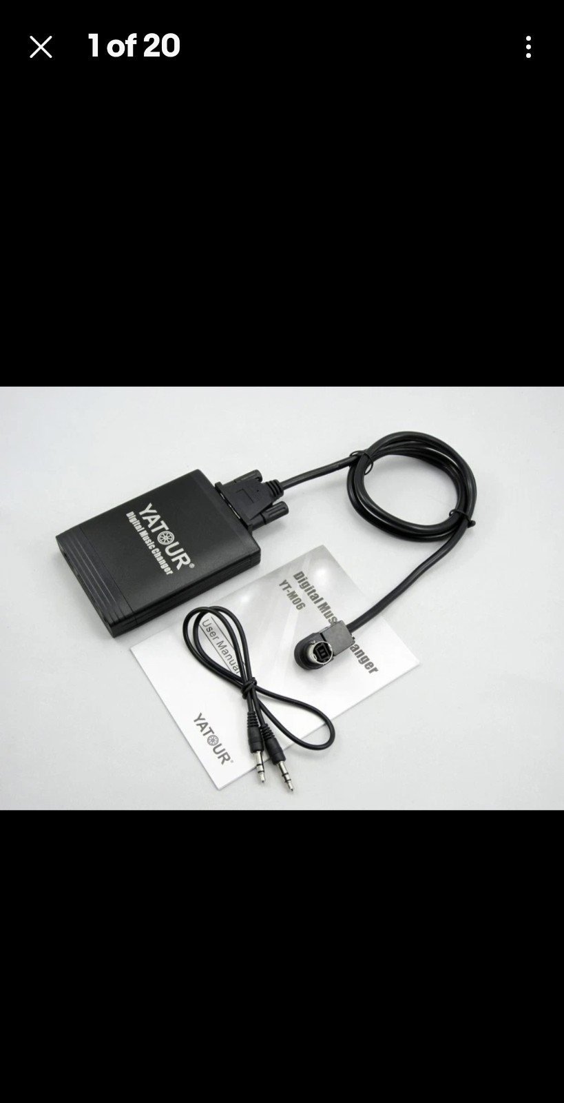 Yatour M06 Digital Music Changer For Alpine AI-NET IDA/TDA/CDA-78XX Series Radio