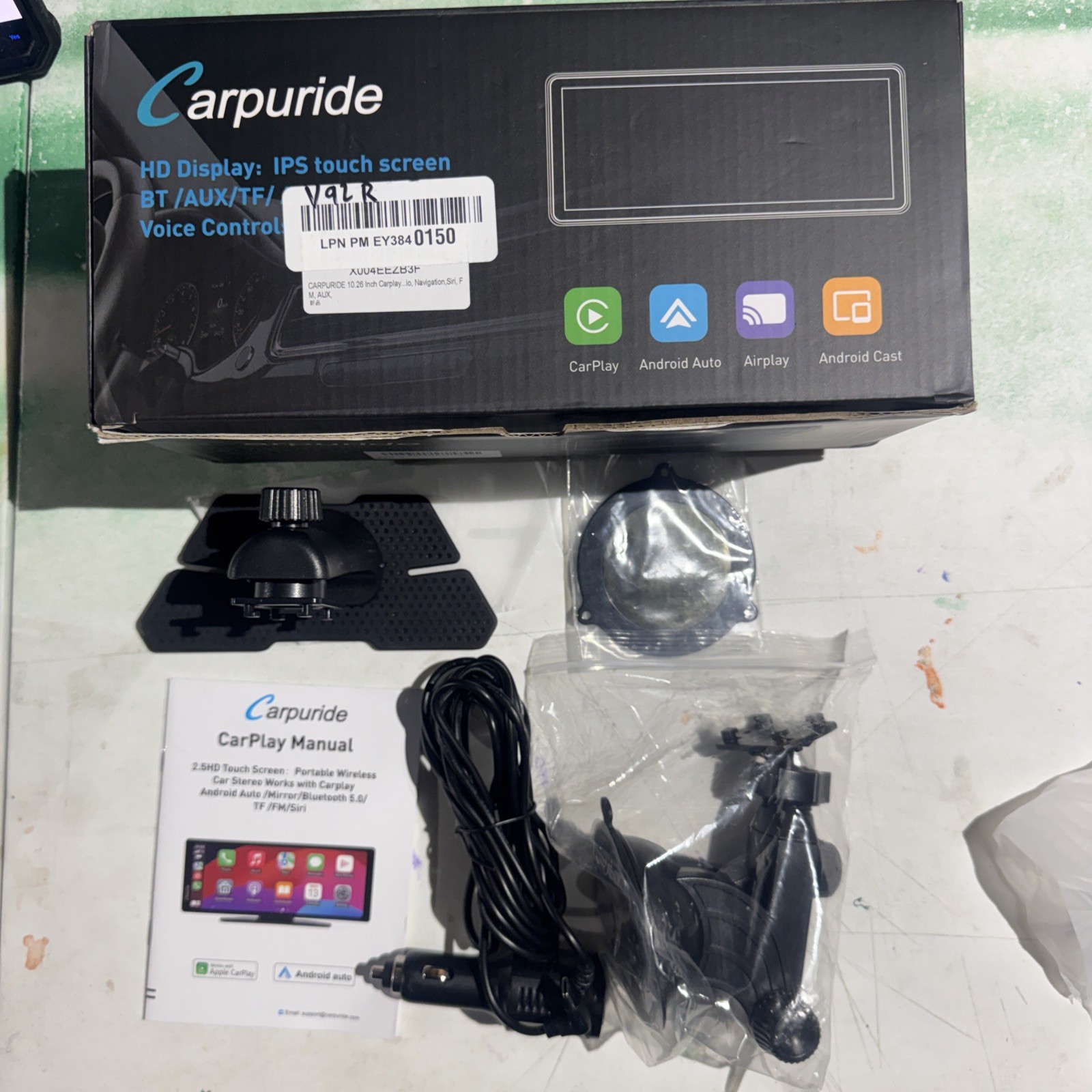 Carpuride V92r 10.26 In Carplay New Open Box