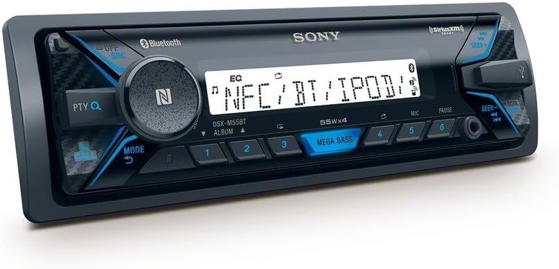 Sony DSX-M55BT Bluetooth Marine Digital Media Stereo Receiver SiriusXM -OPEX BOX
