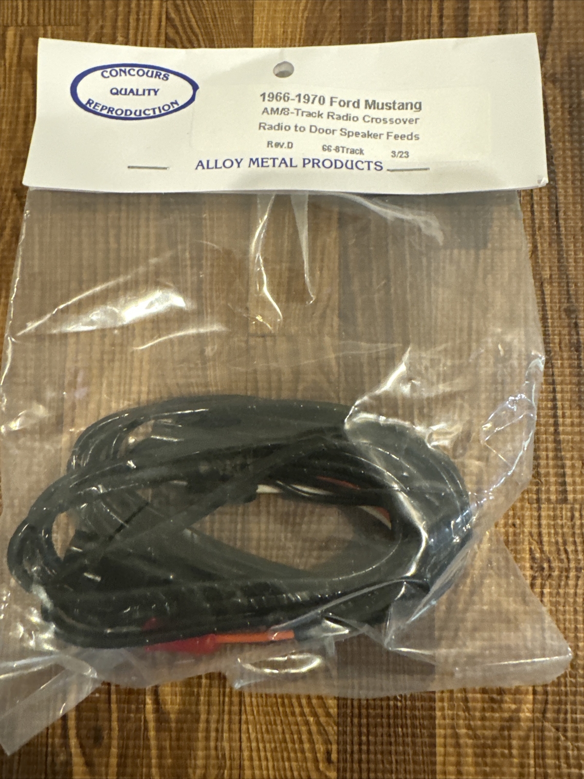 1966-1970 Ford Mustang Radio Crossover For Door Speakers