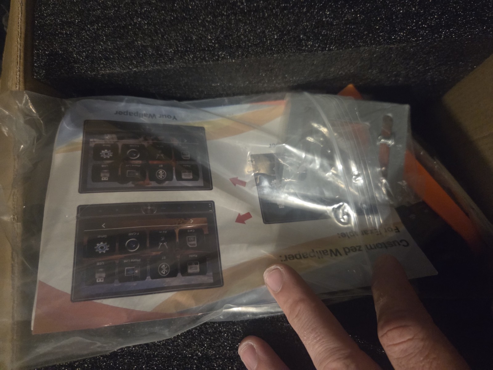 Single Din Car Radio MP5 player