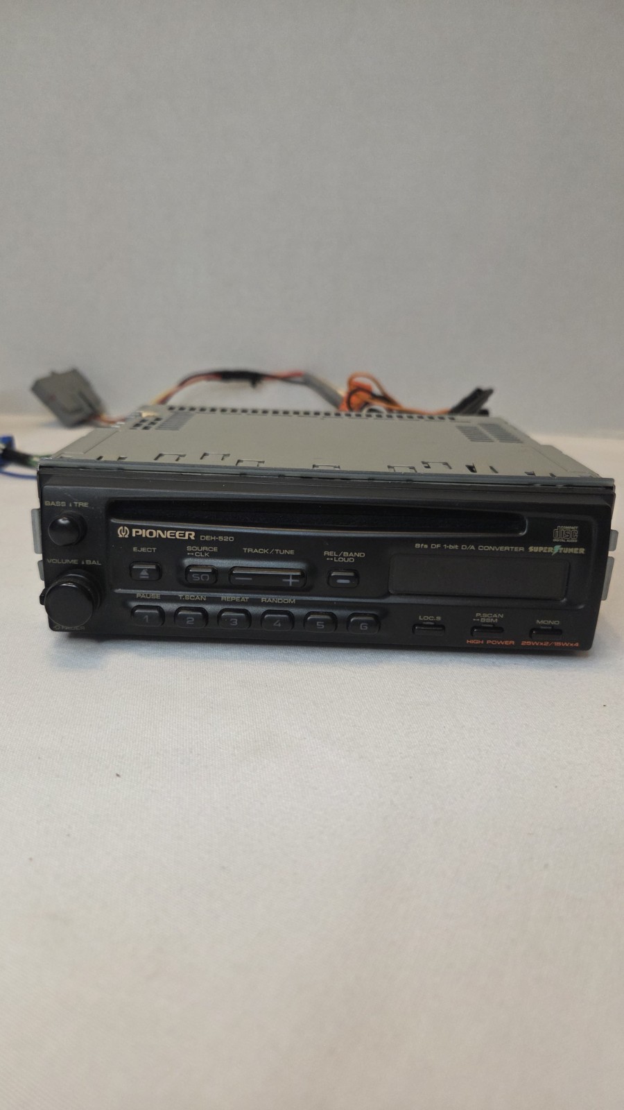 Pioneer DEH-P520 Car CD Player Receiver Head Unit