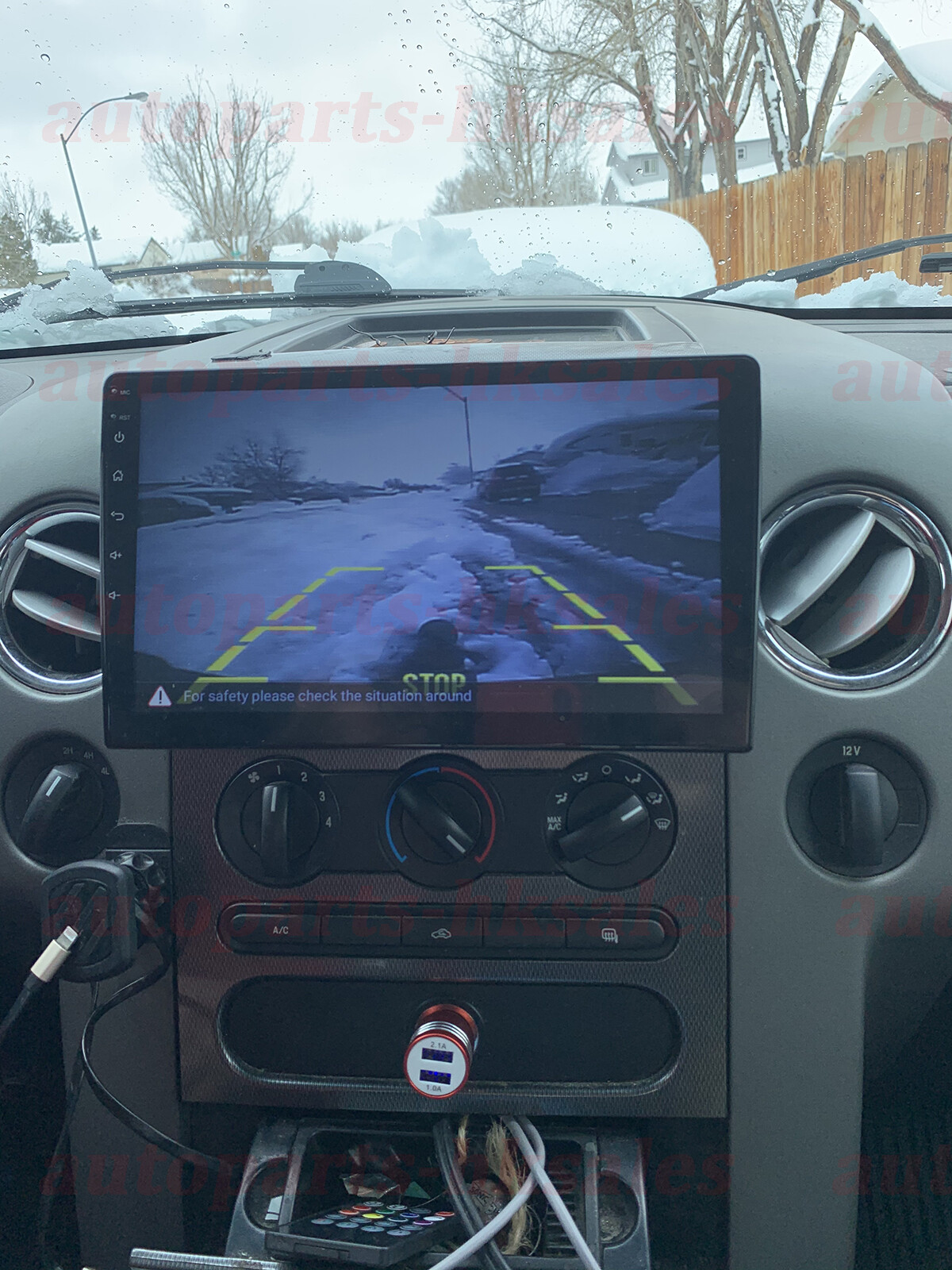 For 2004-2008 Ford F-150 Apple Carplay F150 Radio Android 13.0 GPS Navi WiFi RDS