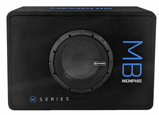“Memphis MBE8S24 8” Subwoofer Ported Enclosure 700W Peak + 1500W Blaupunkt + KIT