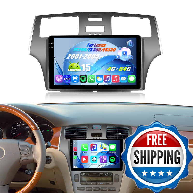 Unitopsci 464G Android 15 Car Stereo For Lexus Es 2001-2005 Es250/300/330