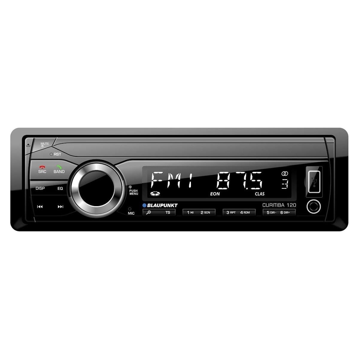 Blaupunkt Detachable Face Mechless AM-FM Receiver with Bluetooth & USB Input