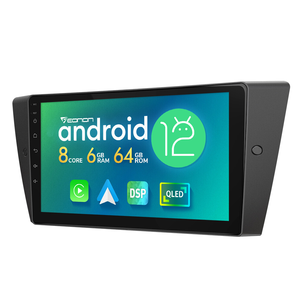 Eonon E90A12S 8-Core CarPlay Android 12 Car Stereo Radio for BMW E90 E91 E92 E93
