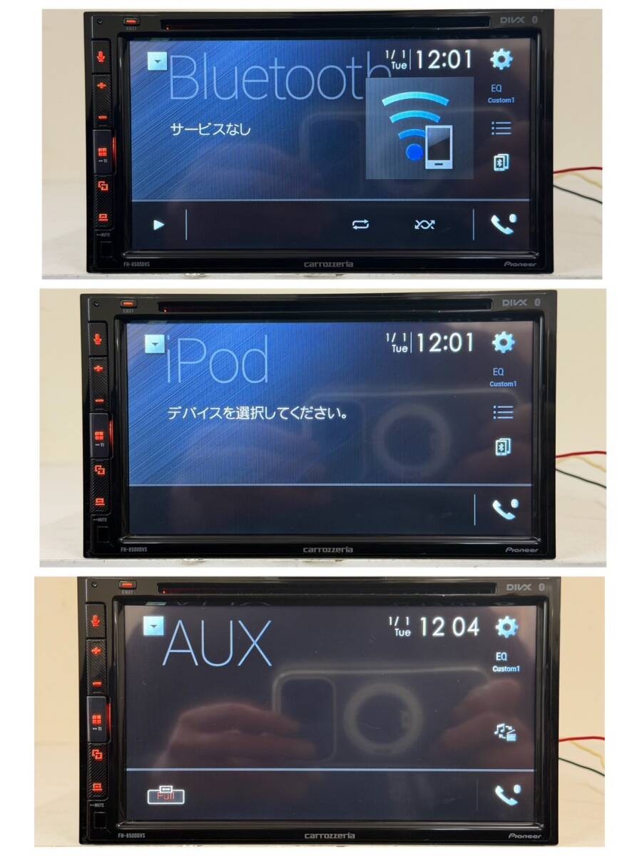 Pioneer FH-8500DVS DVD Bluetooth Display Audio Excellent JAPAN