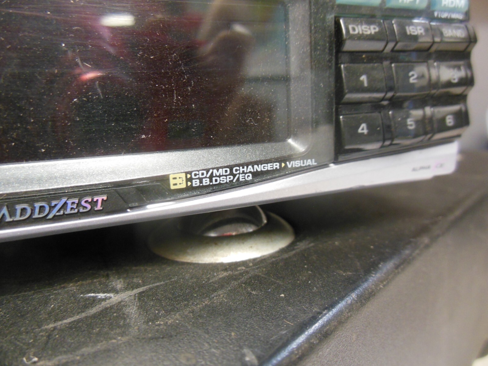 Addzest JDM Stereo Radio Receiver Tuner Unit CD Player Flip Face DRX7475