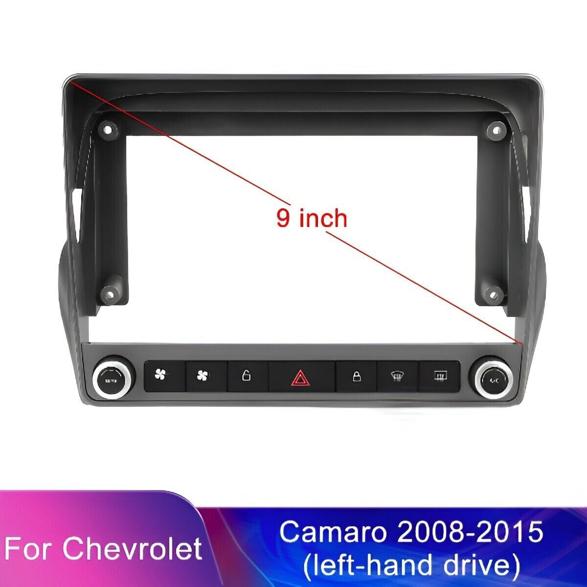 Carplay Android 13 Car Radio Stereo GPS DSP For Chevrolet Camaro 2010-2015
