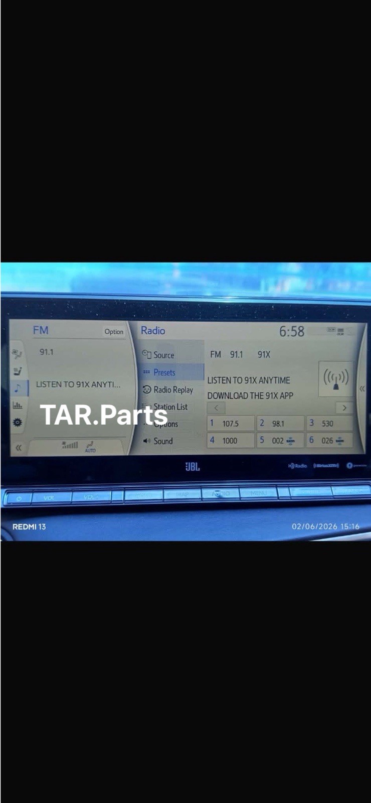 2021 TOYOTA MIRAI DISPLAY SCREEN INFOTAINMENT TOUCH SCREEN 12.3″ 86110-62020 OEM