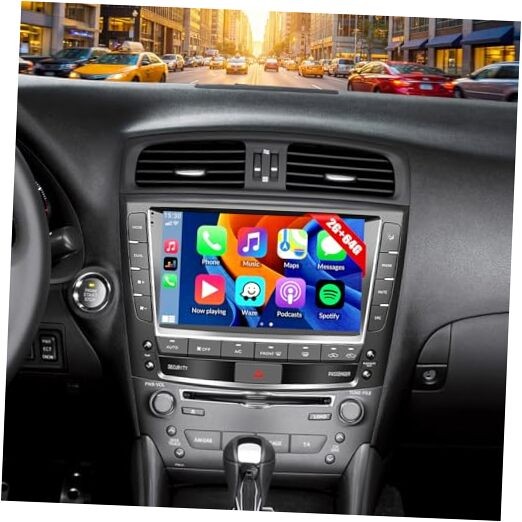 4-Core+64G for Lexus IS250 IS300 IS350 2006-2012 Android 13 Car Stereo Radio