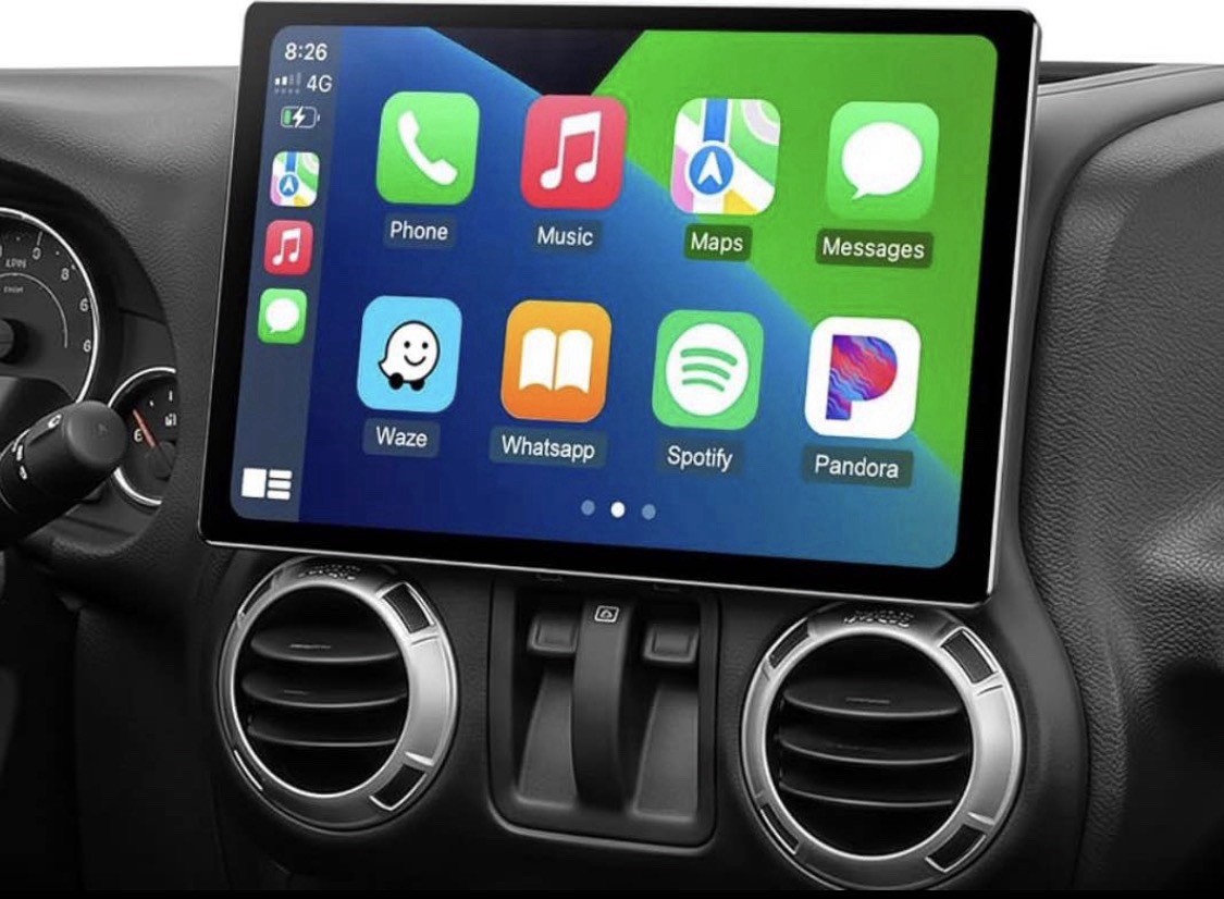 11.5 Inch Android Car Radio for Jeep Wrangler JK 2007-2018, Bluetooth, GPS