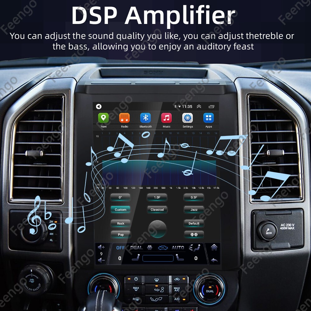 12.1″ For Ford F150 2016-2021 Car Stereo Radio Carplay Android Auto GPS BT 2+32G