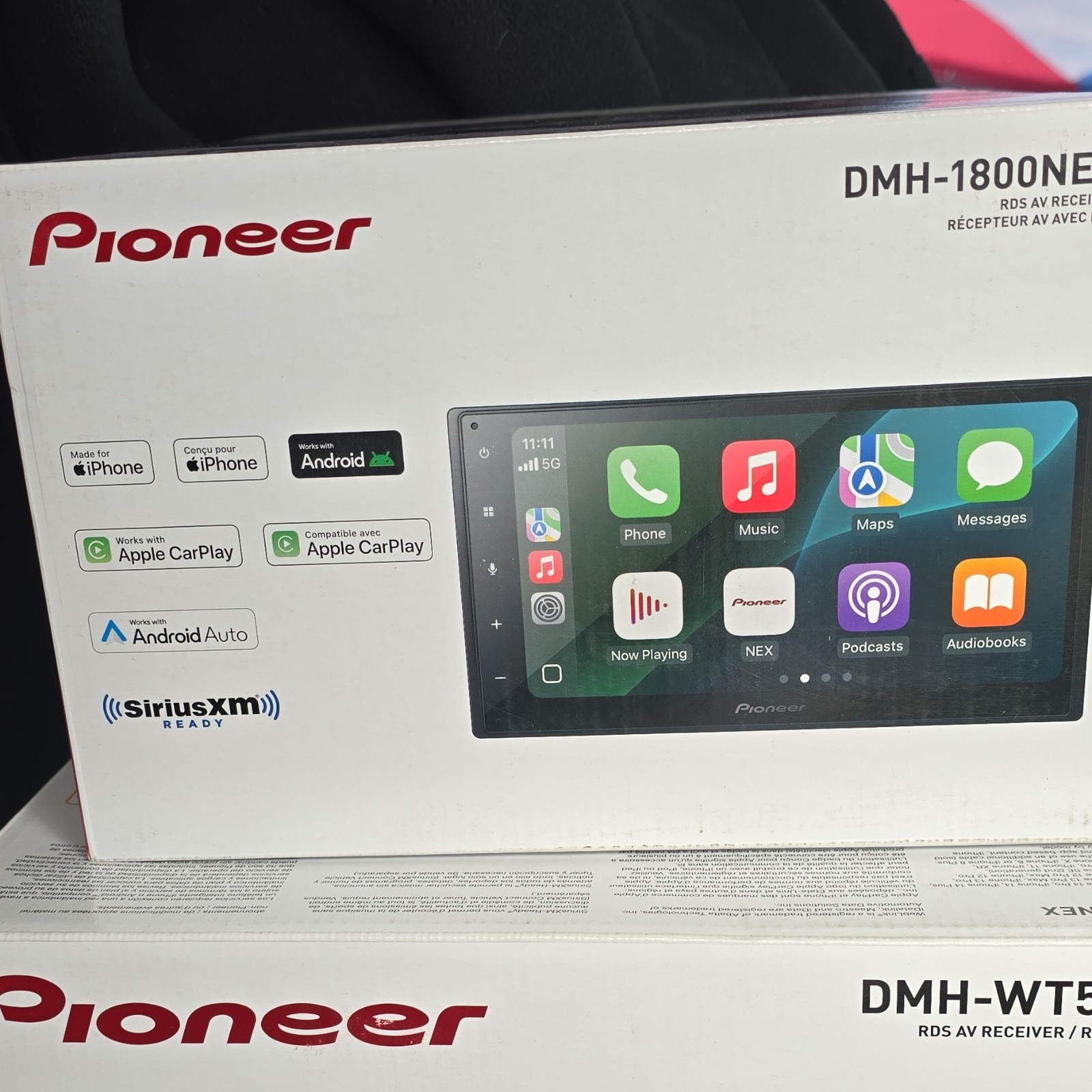 Radio Stereo Pioneer Bluetooth Audio DMN-1800NEX RDS AV RECEIVER
