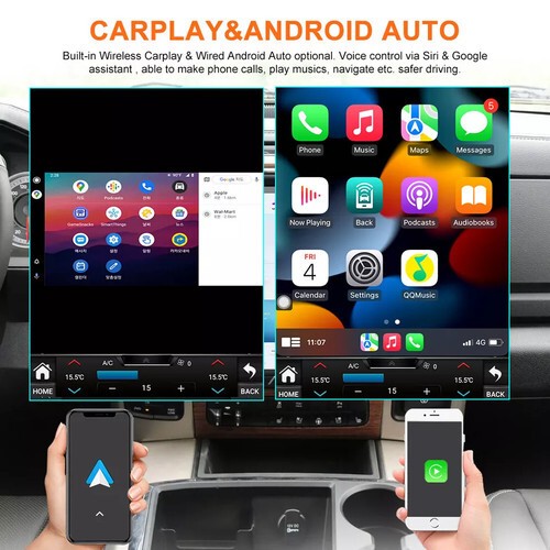 9.7” Android Carplay Car Stereo Radio GPS 2+32GB For Lexus ES ES240 ES350 06-12