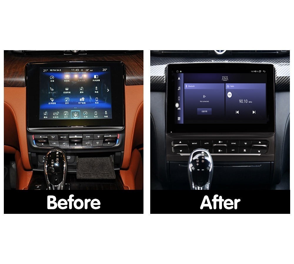 9” HD Car Radio GPS Navigation Android 64GB For Maserati Quattroporte 2017-2020