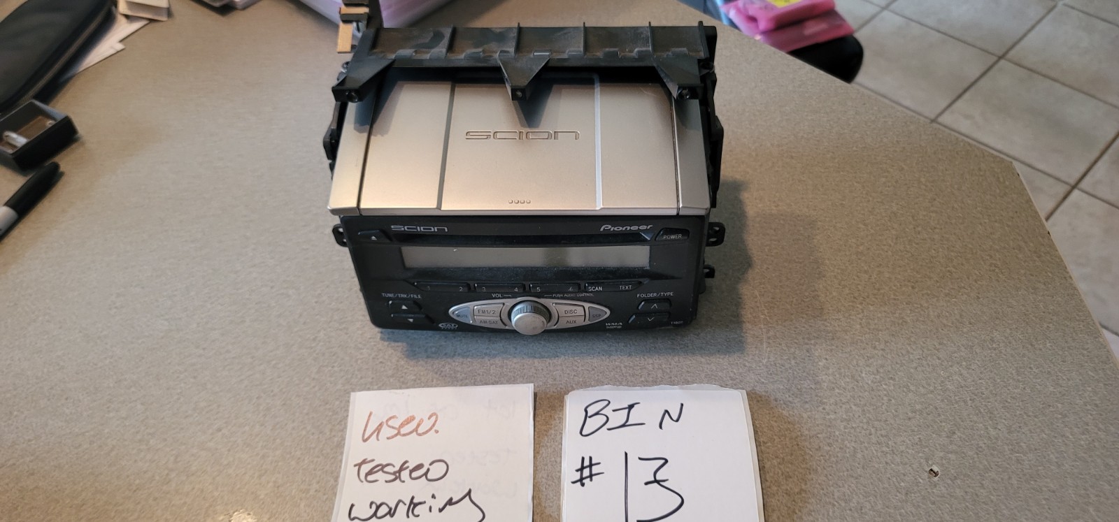 2007 Toyota Scion Tc Pioneer Am Fm Cd Mp3 Wma Aux Sat Stereo #08600-21800