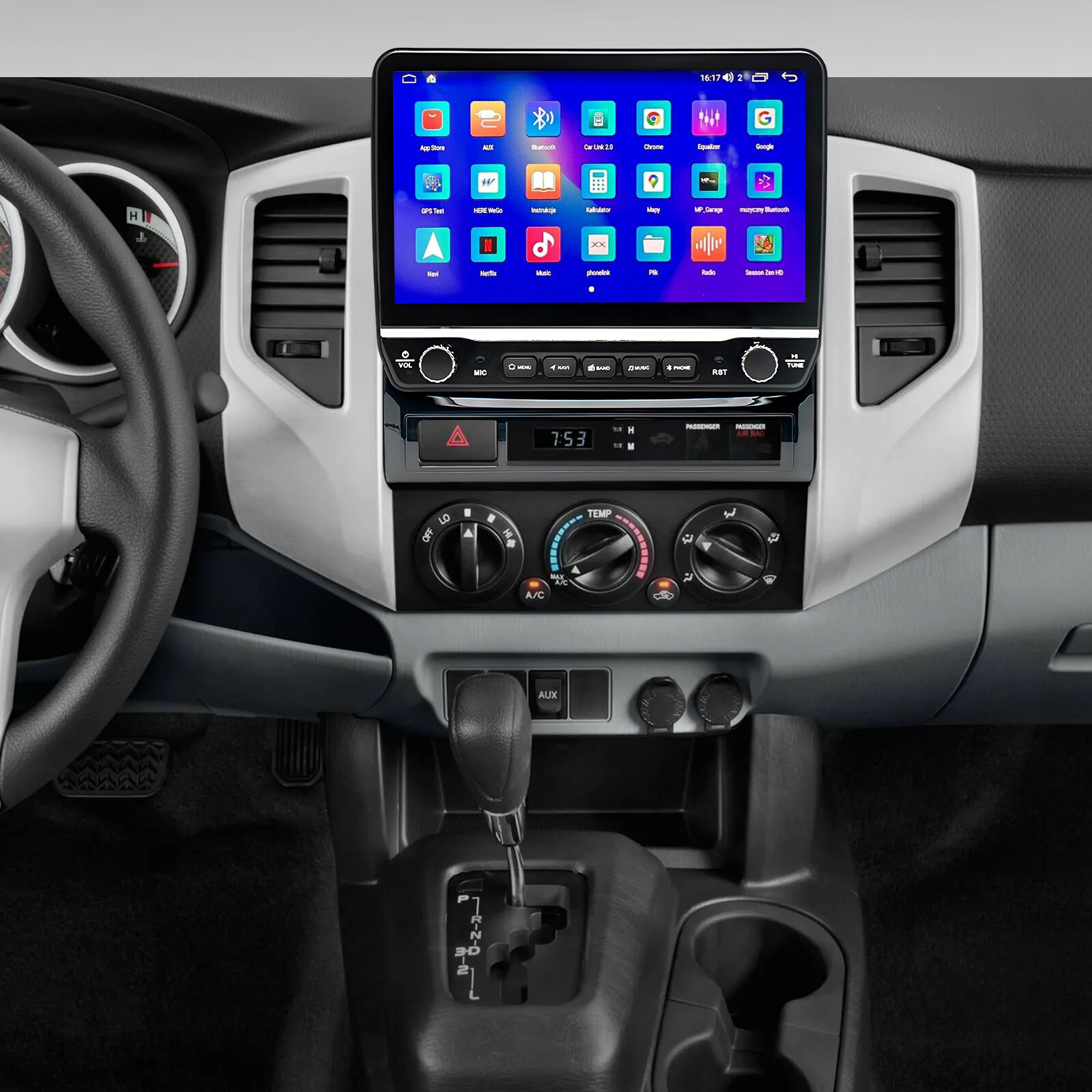 For Toyota Tacoma 2005-2013 Carplay Android 13 Car Stereo Radio Navi Wifi 2+32G