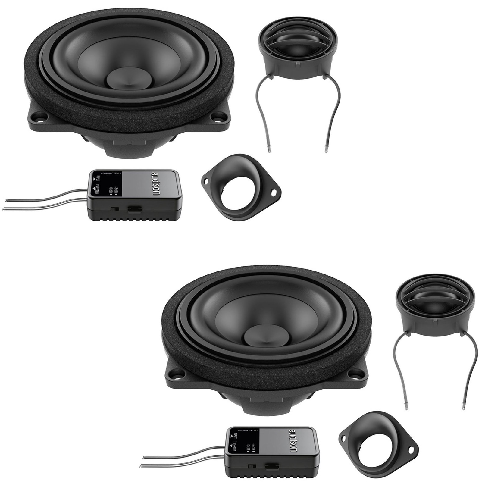 Audison BM-SPK-03 Replacement Front and Underseat Woofers compatible with 18-…