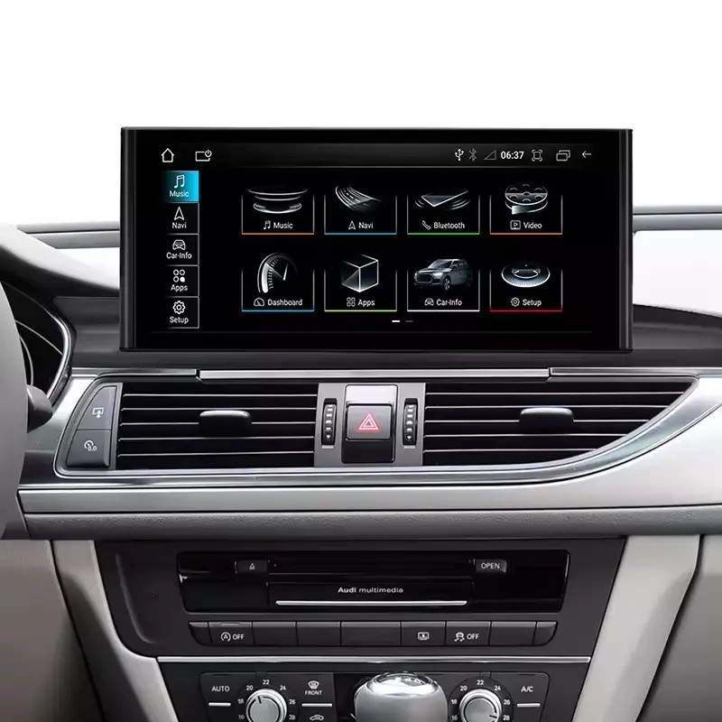 For Audi A6 A7 C7 MMI 2012-2018 Android Car Stereo Radio Apple Carplay GPS Maps