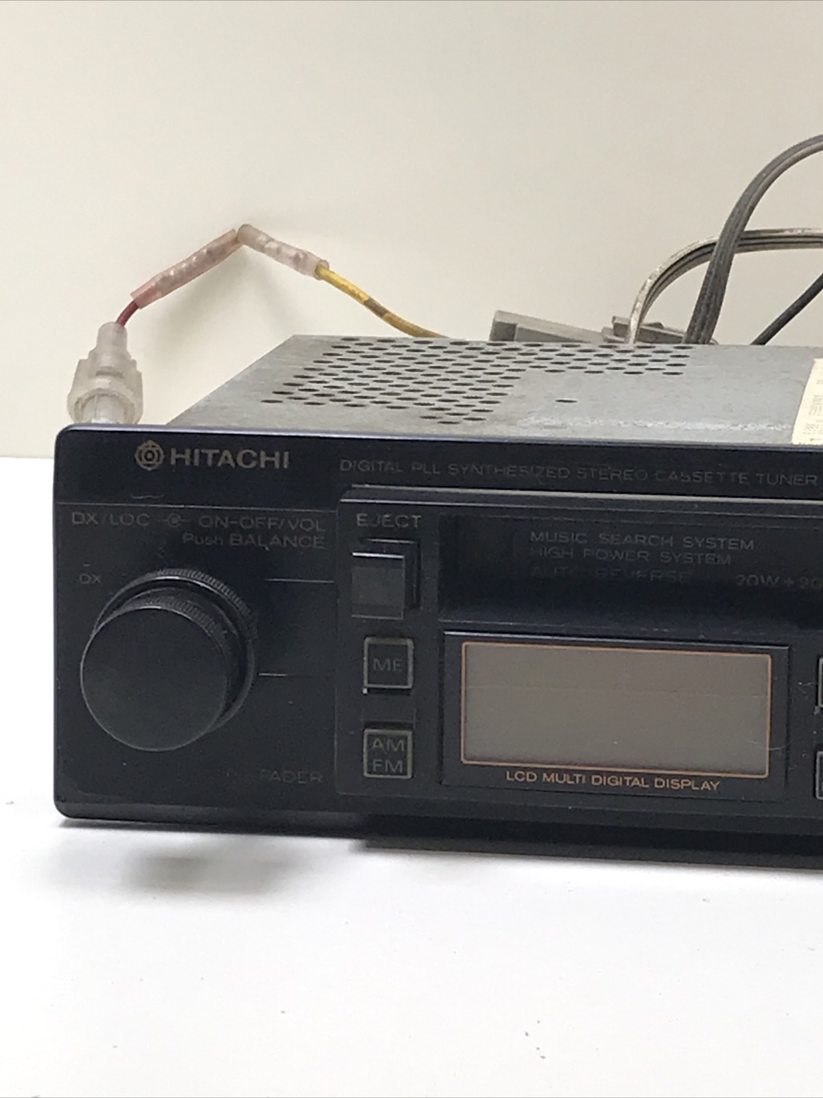 Hitachi Digital PLL Synthesized Stereo Cassette Tuner 281AR Automatic CSK-281AR