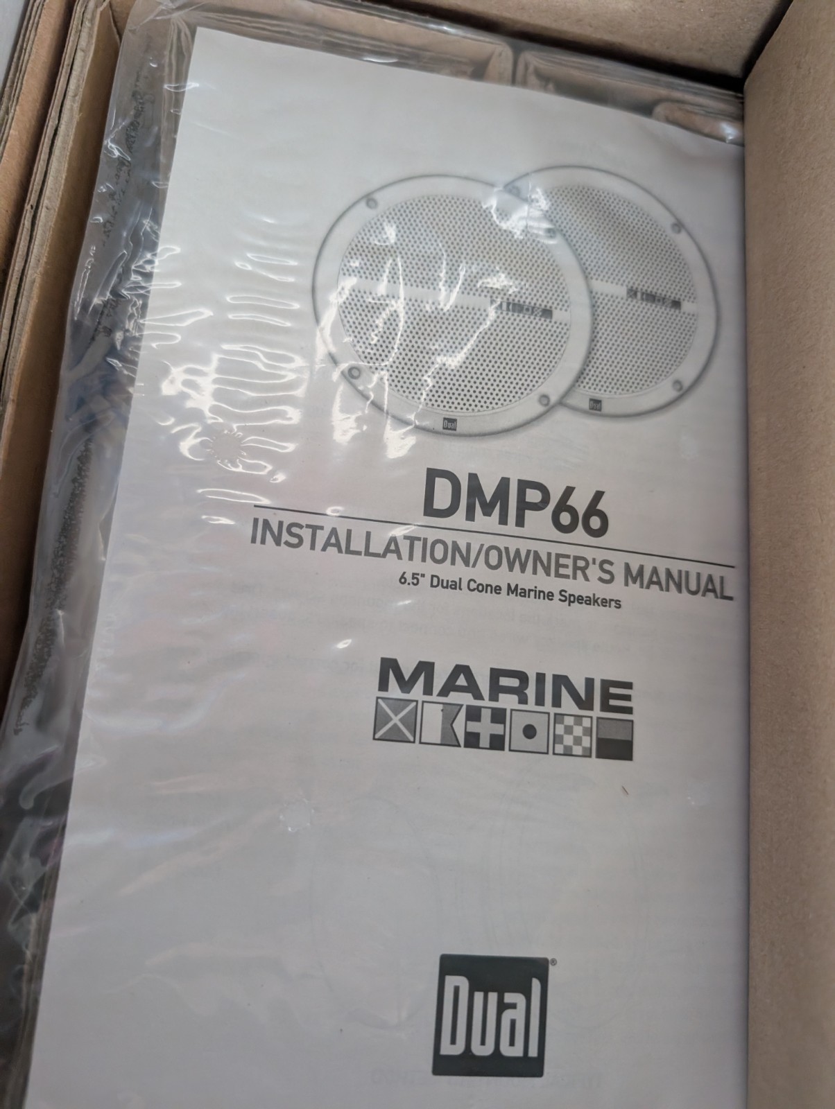 Dual Marine Receiver 200 Watt With Speakers New In Box