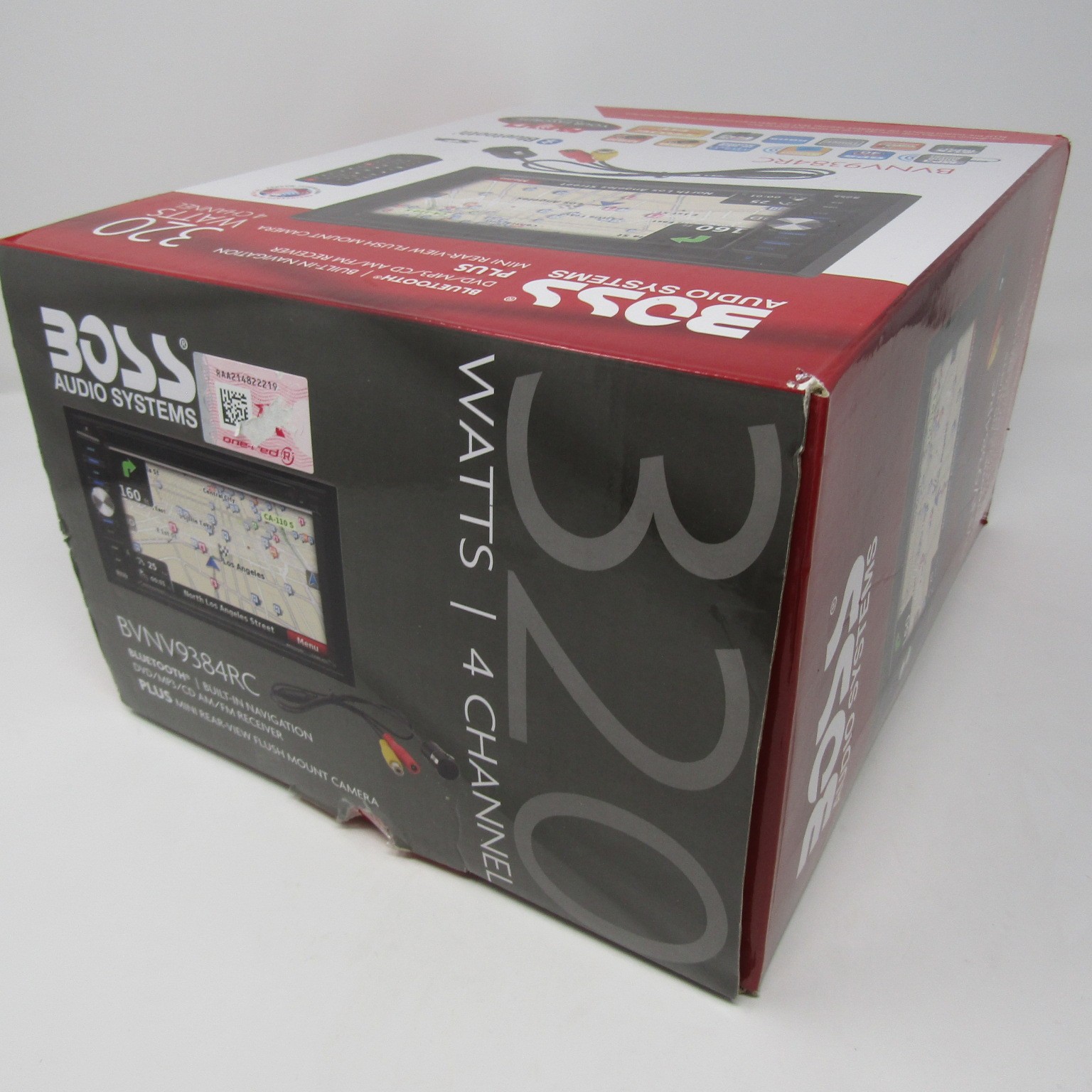 BOSS Audio Systems BVNV9384RC Double DIN In-Dash Navigation DVD Bluetooth