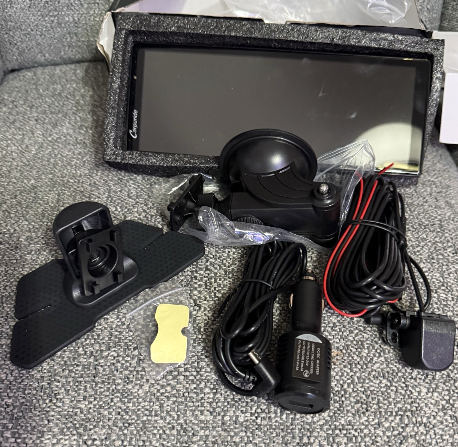 Carpuride HD Display: W904 Portable Wireless Dashcam 9.4inch HD Touchscreen