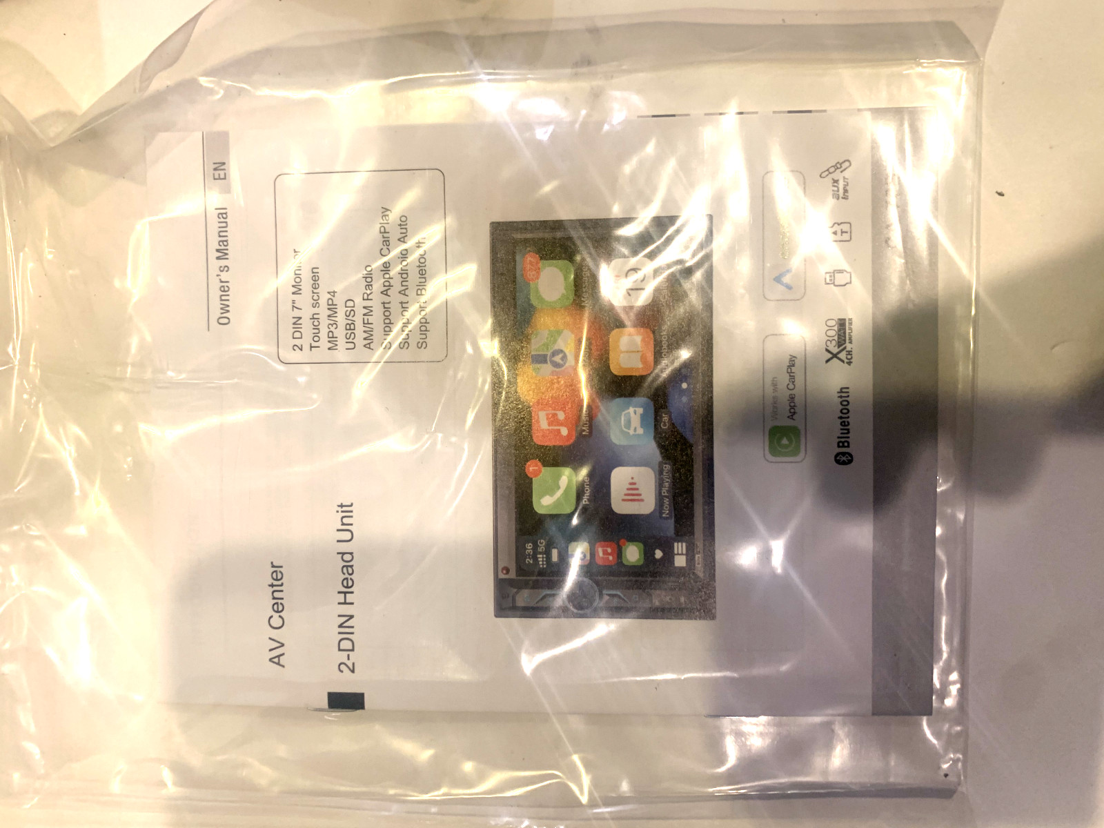 Double-din 7 Inch Car Multimedia Player Head Unit (NEW) – SEE PHOTOS
