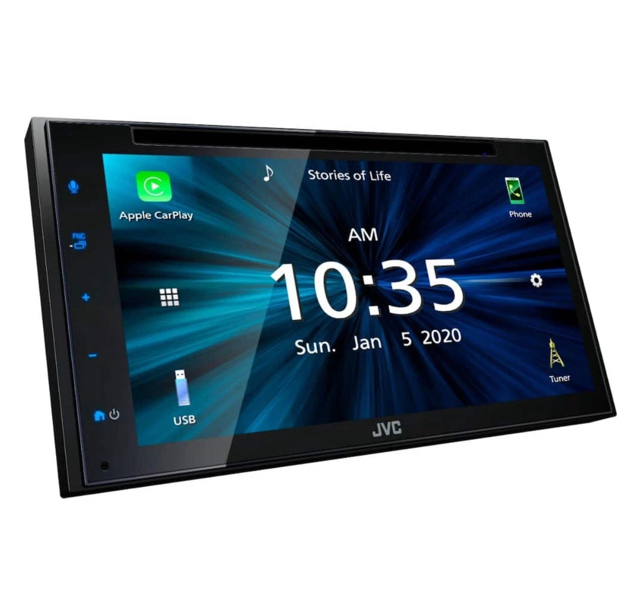 NEW JVC KW-V660BT Bluetooth CD/DVD/USB Player Apple CarPlay Android Auto 6.8″