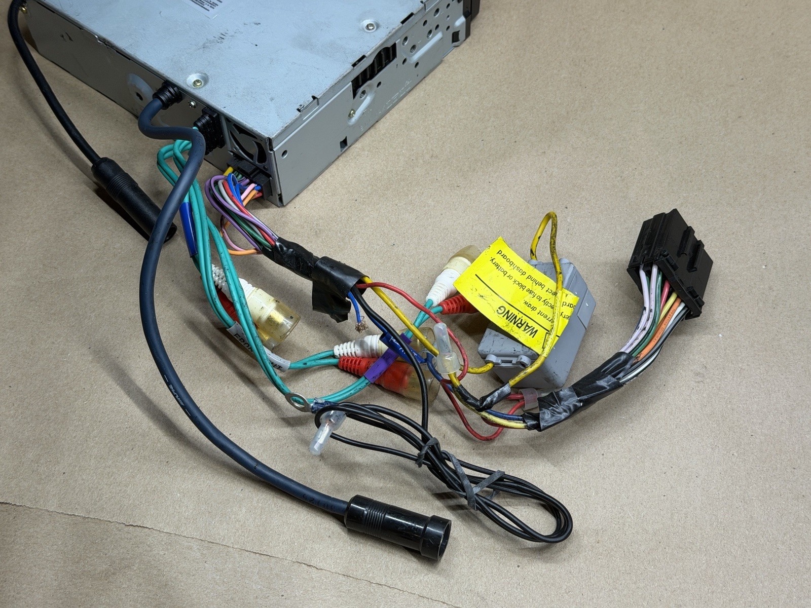 Alpine CDA-9815 CD/MP3/WMA Receiver FOR PARTS AS IS