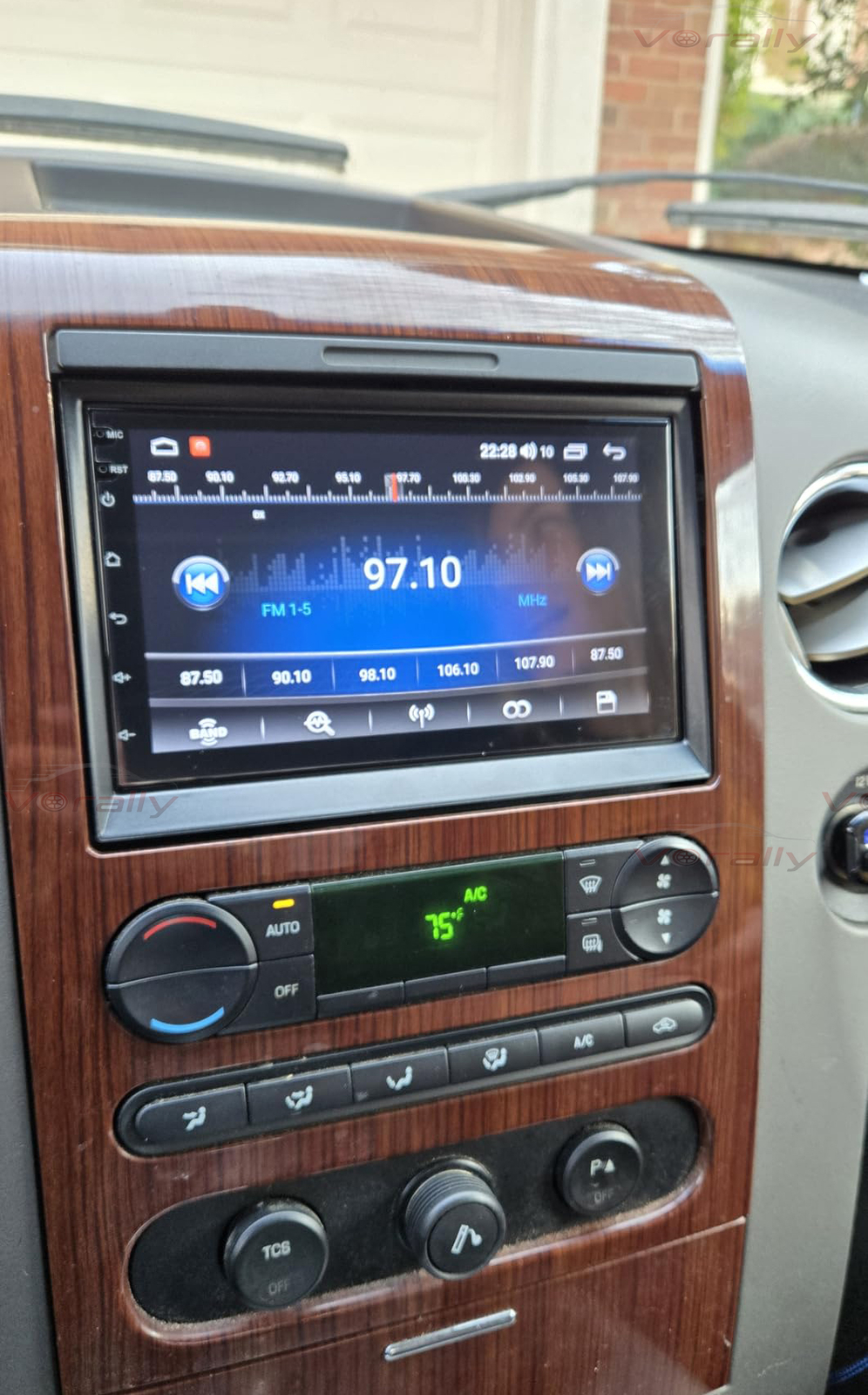 For 2004-2008 Ford F150 Dash Radio Stereo GPS Head Unit Apple CarPlay bt +Camera