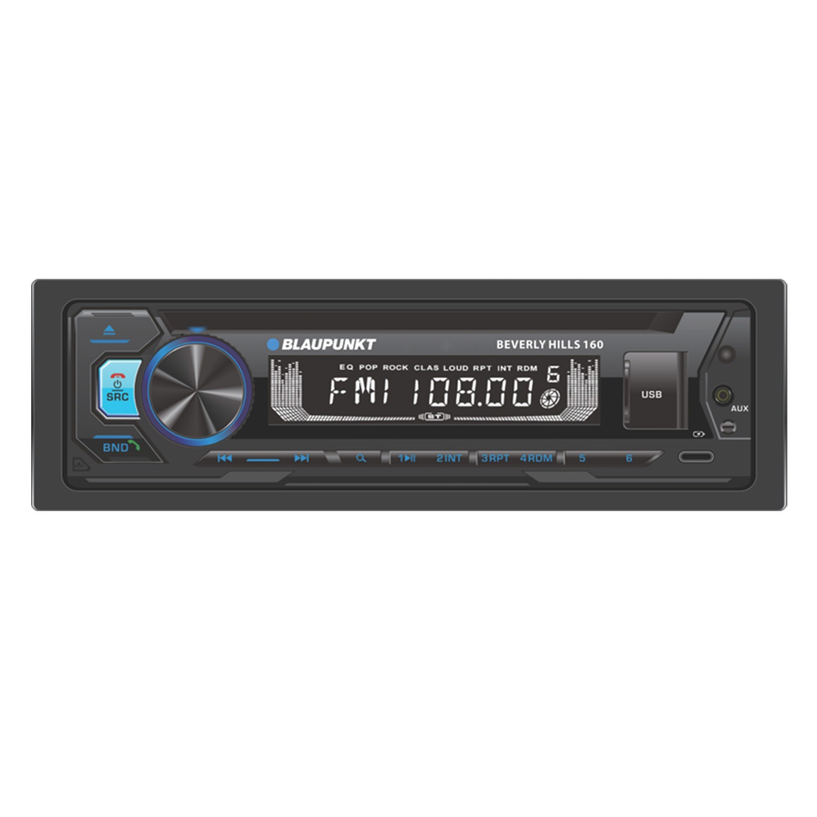 Blaupunkt Bluetooth Receiver, Amp,Kit, 2x 6″ 40W Car Speaker, Wire