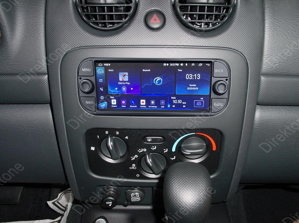 64G For 2002-2007 Jeep Liberty KJ Android 14 Car Radio Carplay GPS SWC Head Unit