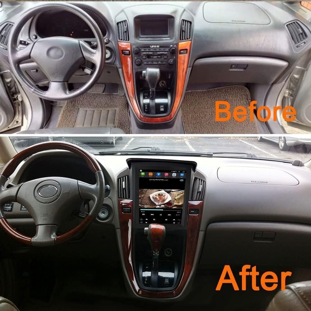 9.7″ Tesla Style Android Car Stereo For Lexus RX300 1998-2003 CarPlay 4GB+64GB
