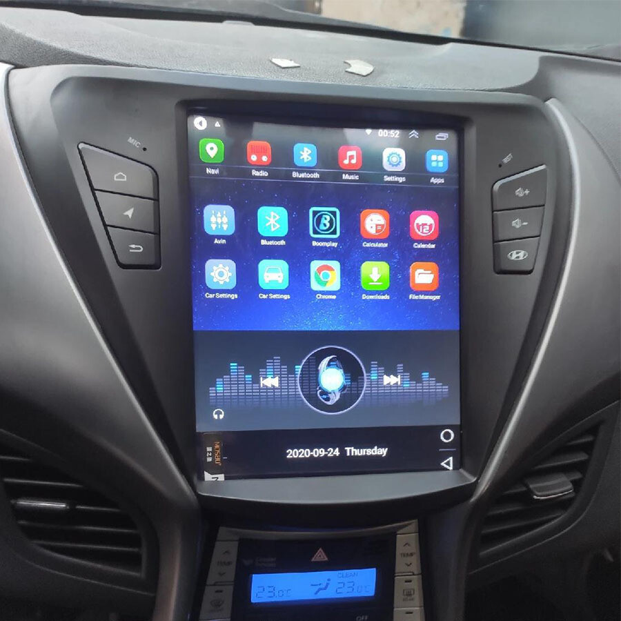 10.4″ Android Navigation Car Gps Tesla Style For Hyundai Elantra 11~13 Radio