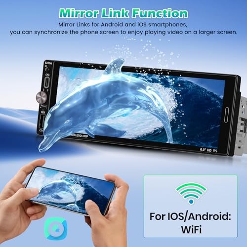 Car Radio for Toyota Corolla EX 2005-2012 9″ Touch Screen CarPlay Android Auto