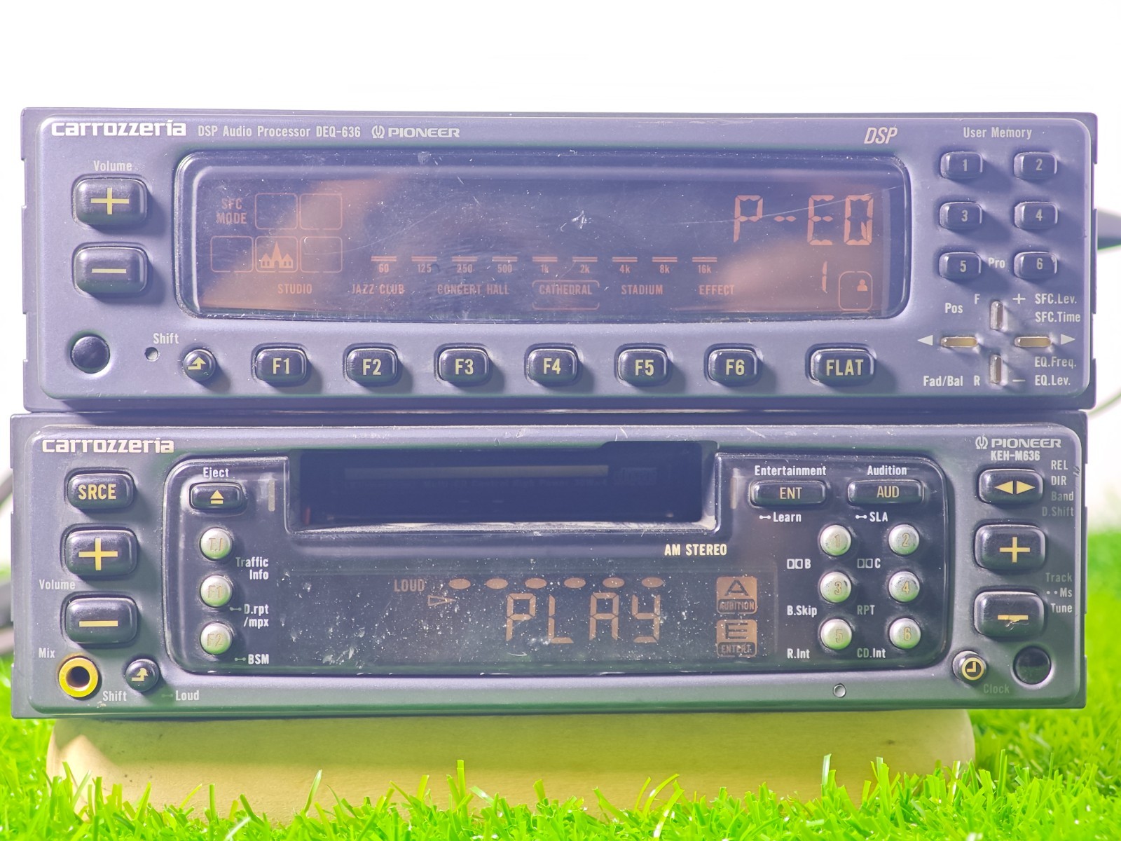 Pioneer Carrozzeria DEQ-636 DSP Equalizer KEH-M636 Cassette Car Stereo Radio JDM