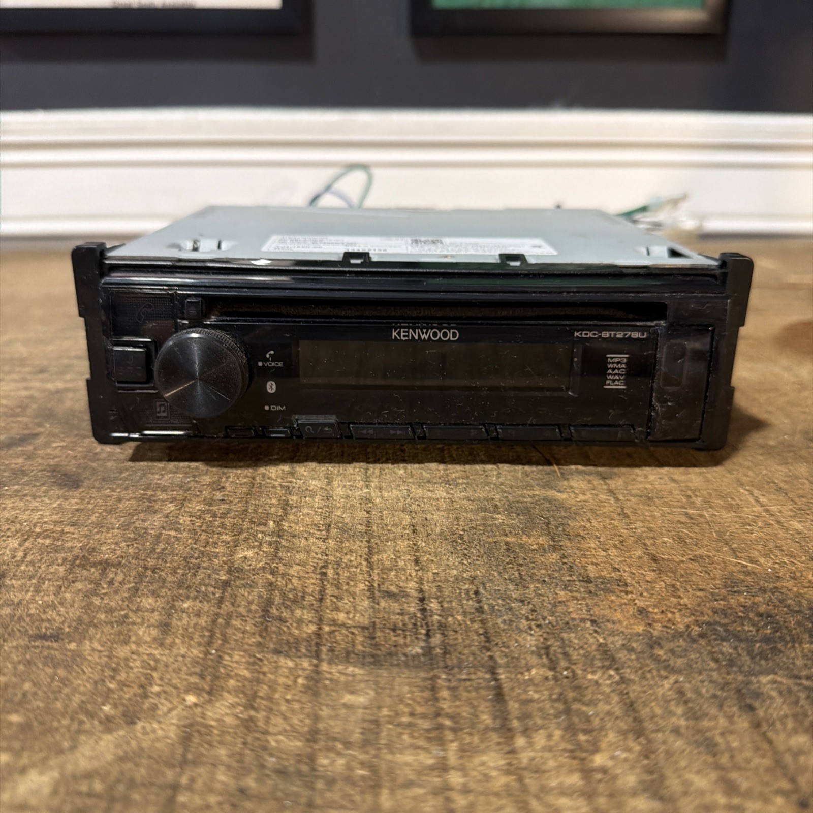 ⭐️Pre-Owned, TESTED⭐️ Kenwood CD Receiver with Bluetooth (KDC-BT278U)