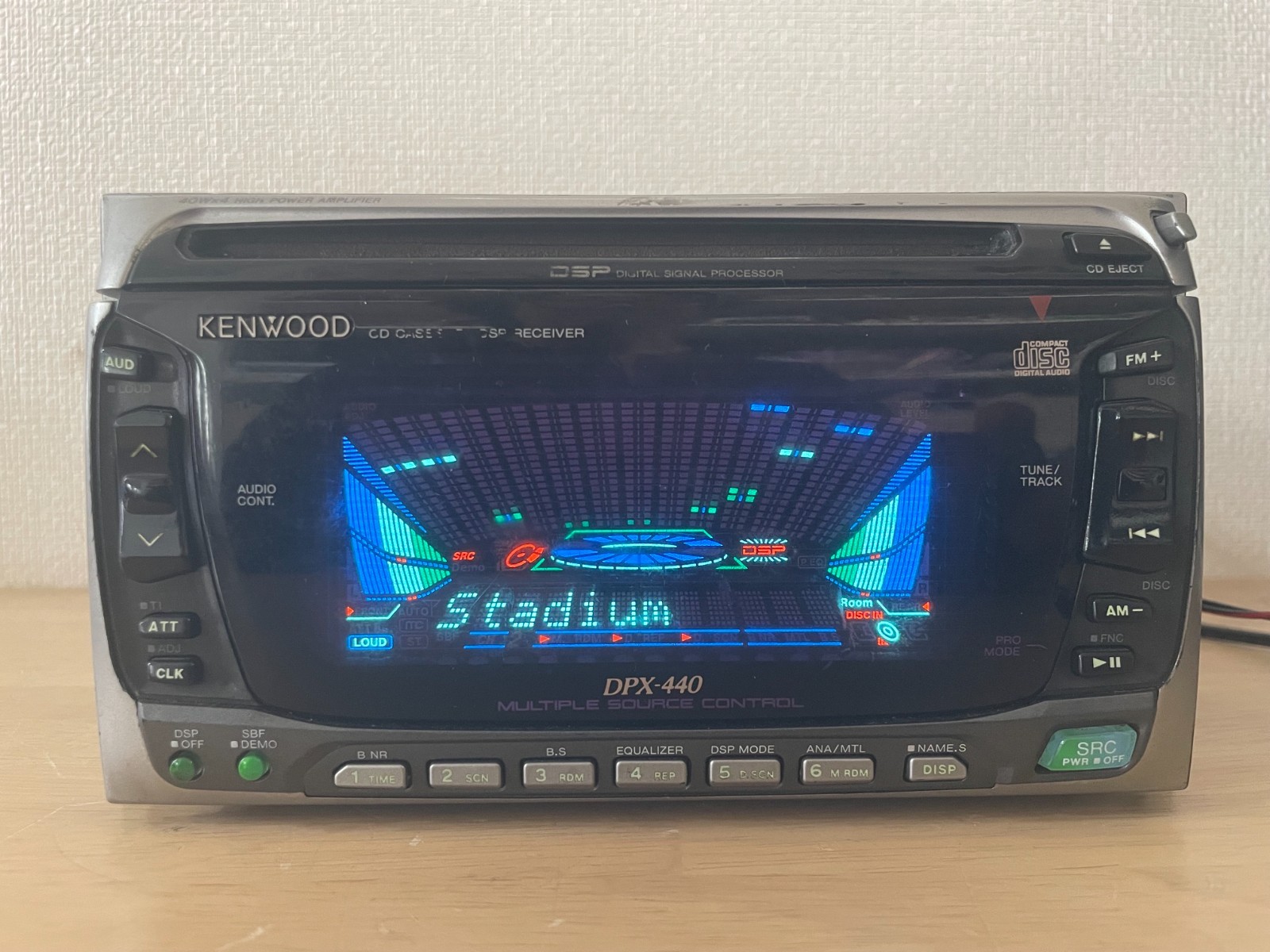 Kenwood DPX-440 2DIN Car Audio CD Cassette Player Tested Working Very Good