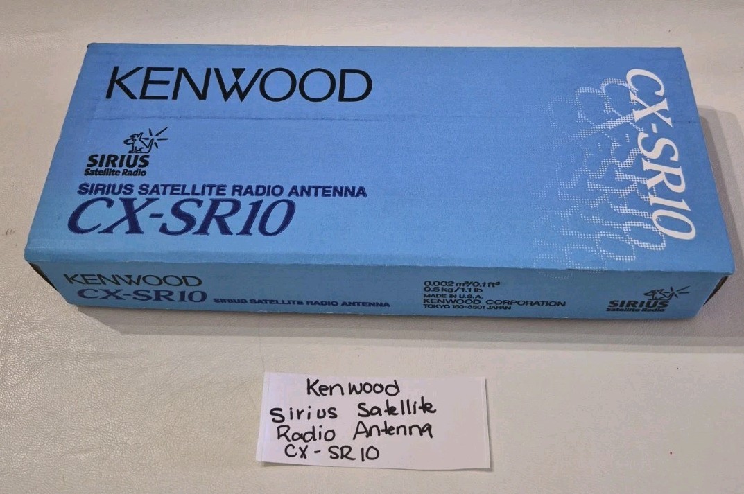 Kenwood CX-SR10 Sirius Satellite Radio Antenna Made In USA New In Box