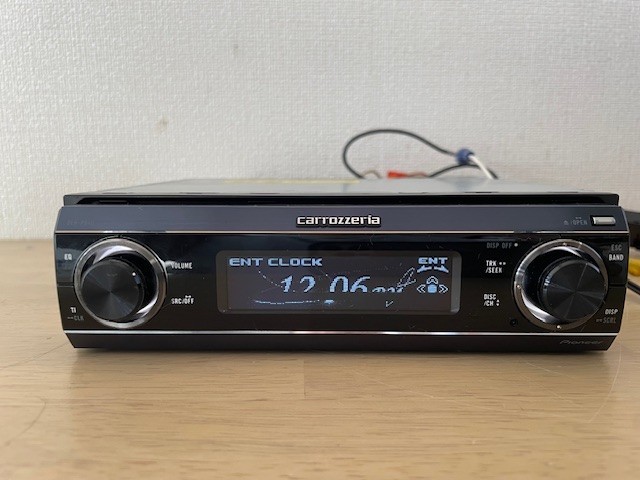 Pioneer Carrozzeria DEH-P940 1DIN Car Audio CD PLayer DSP SFC AUX Tested