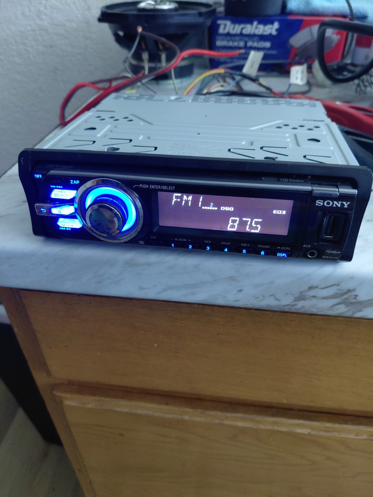 Sony CDX-GT700HD Xplod Car FM/AM Radio CD Player Head Unit