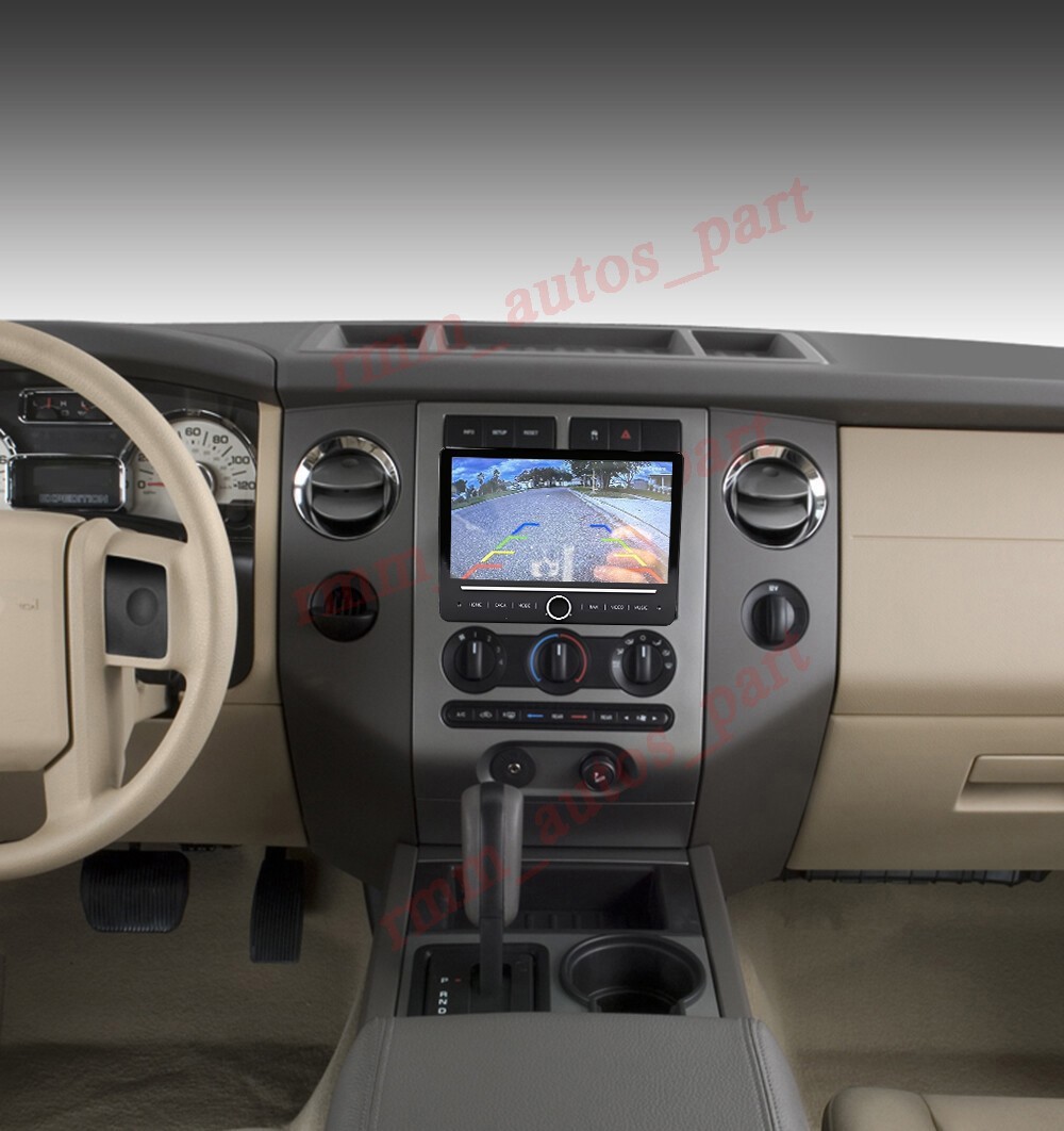 For 2007-2014 Ford Expedition GPS BT Radio w/ Camera Car Stereo Android CarPlay
