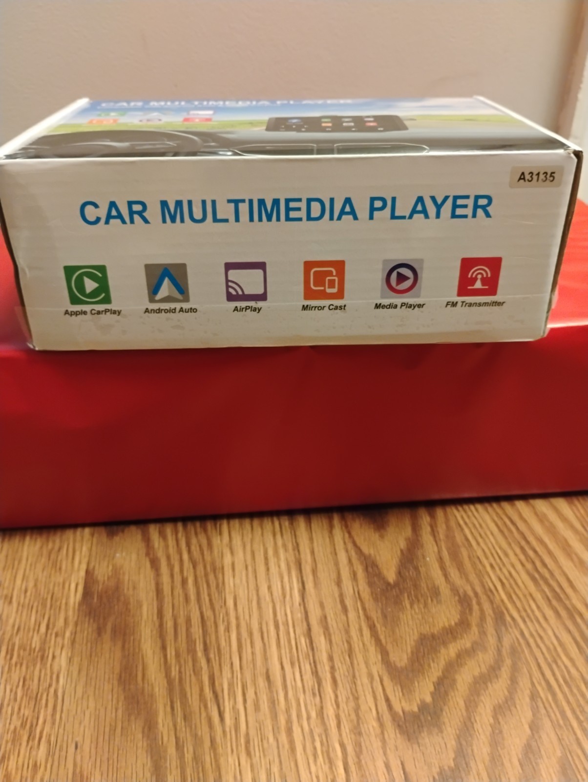 Car multimedia player with Apple play, Android Auto, AirPlay, and Media Player